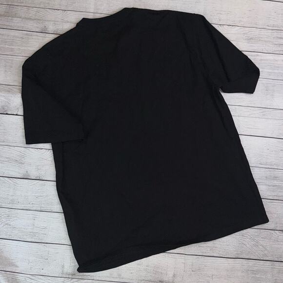 Balenciaga Authentic Men's Black T-Shirt with Rainbow Logo Size Medium - Picture 5 of 5